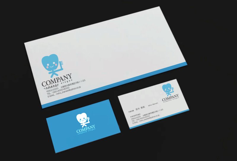 画像2: 歯・歯科・笑顔・歯ブラシ・ロゴ・マークデザイン145 (2)