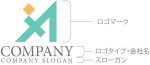画像10: A・人・シンプル・アルファベット・ロゴ・マークデザイン4774 (10)
