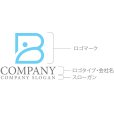 画像10: B・人・シンプル・アルファベット・ロゴ・マークデザイン4783