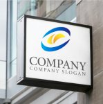 画像4: O・曲線・上昇・アルファベット・グラデーション・ロゴ・マークデザイン5762 (4)