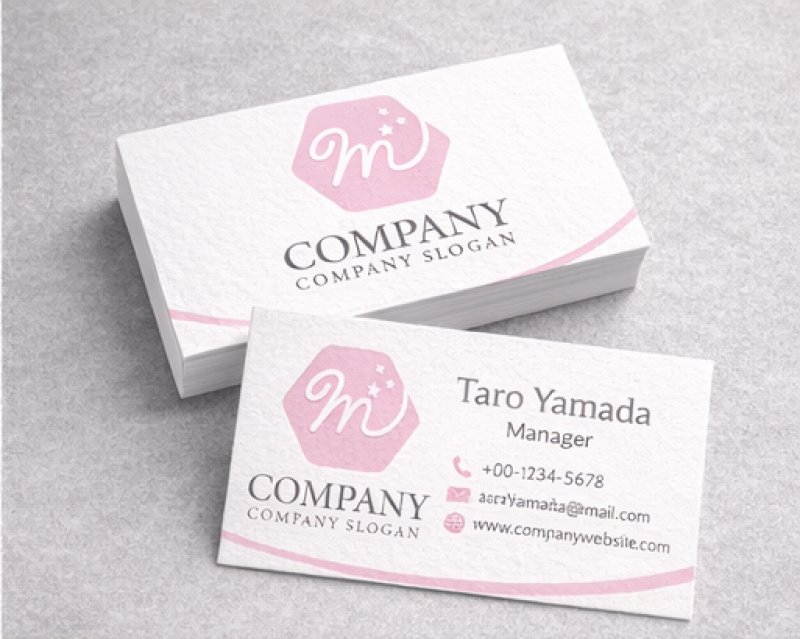 画像3: M・六角形・フリーハンド・アルファベット・ロゴ・マークデザイン5763 (3)