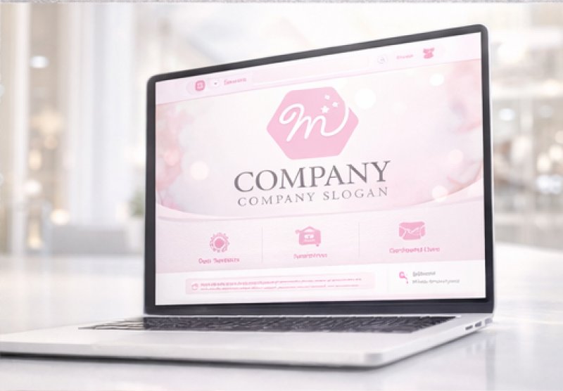 画像5: M・六角形・フリーハンド・アルファベット・ロゴ・マークデザイン5763 (5)