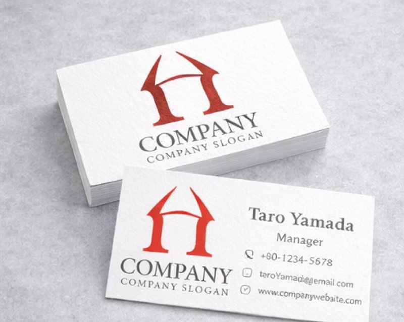 画像3: H・家・橋・アルファベット・ロゴ・マークデザイン5766 (3)