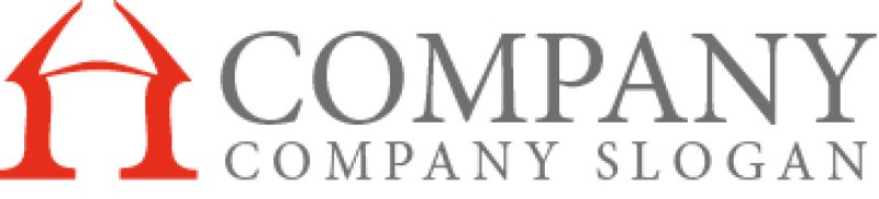 画像8: H・家・橋・アルファベット・ロゴ・マークデザイン5766 (8)