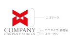 画像12: W・X・仮面・シンプル・アルファベット・ロゴ・マークデザイン5817 (12)
