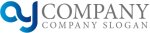 画像5: a・y・輪・j・アルファベットロゴ・マークデザイン1004 (5)