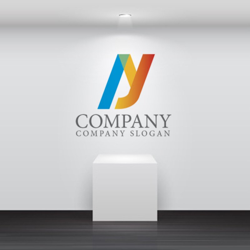 画像2: A・Y・J・上昇・アルファベットロゴ・マークデザイン1009 (2)