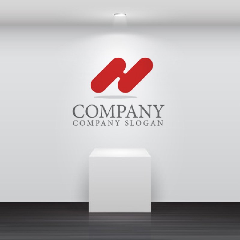 画像2: H・N・?り・連続・アルファベットロゴ・マークデザイン1017 (2)