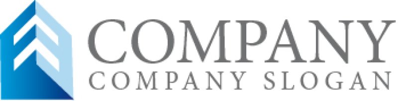 画像5: E・ビル・窓・三角・アルファベットロゴ・マークデザイン1026 (5)