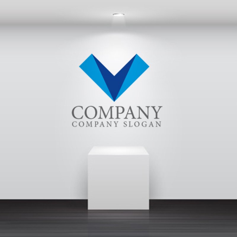 画像2: Y・V・上昇・アルファベットロゴ・マークデザイン1050 (2)