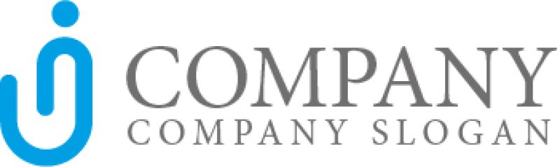 画像5: I・クリップ・人・アルファベットロゴ・マークデザイン1057 (5)