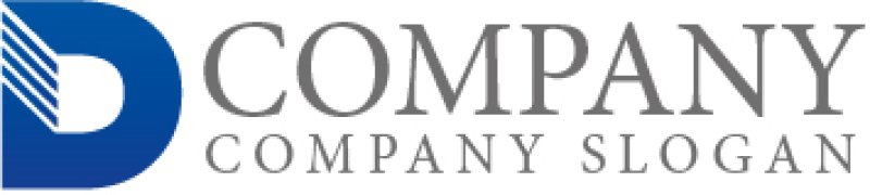 画像5: D・斜線・階層・ビル・ロゴ・マークデザイン1067 (5)