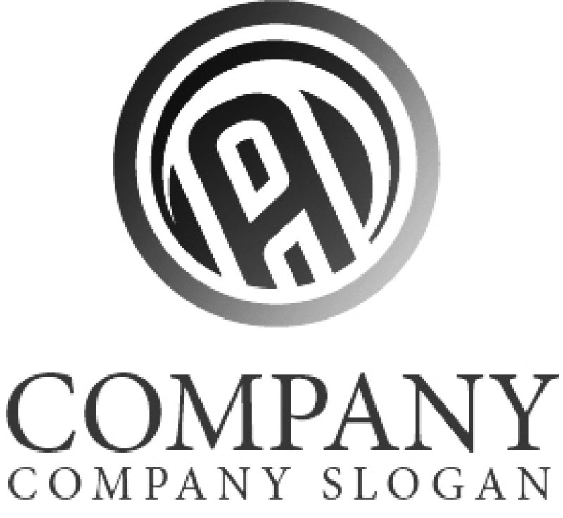 画像4: A・輪・拡大・成長・アルファベットロゴ・マークデザイン1112 (4)