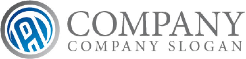 画像5: A・輪・拡大・成長・アルファベットロゴ・マークデザイン1112 (5)