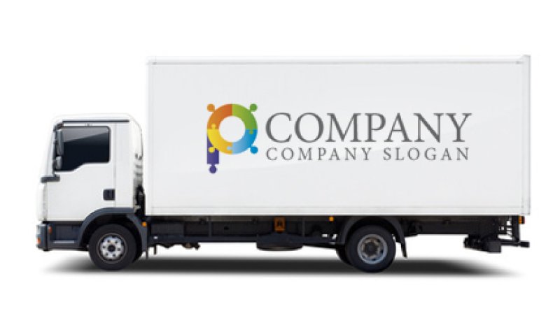 画像6: P・パズル・輪・協力・アルファベットロゴ・マークデザイン1123 (6)