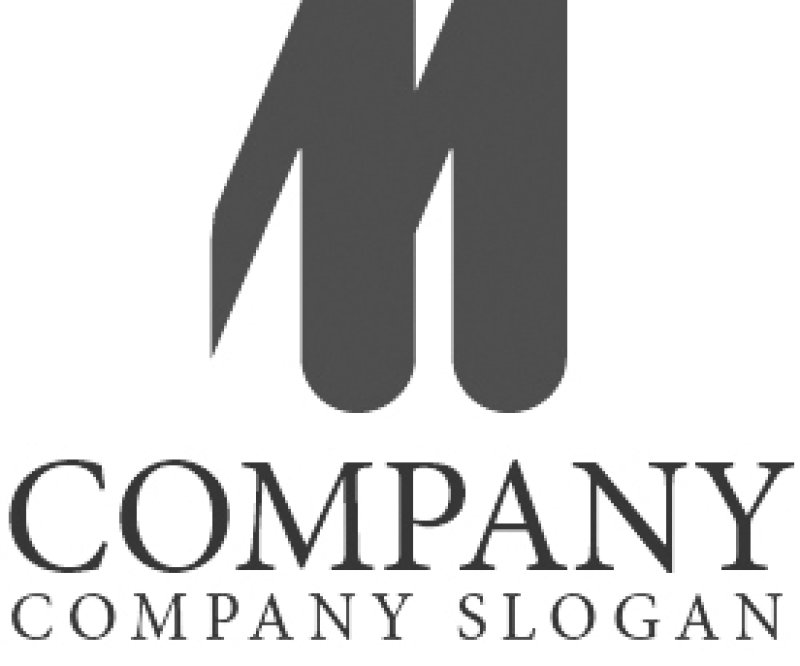 画像4: m・上昇・連続・アルファベットロゴ・マークデザイン1135 (4)