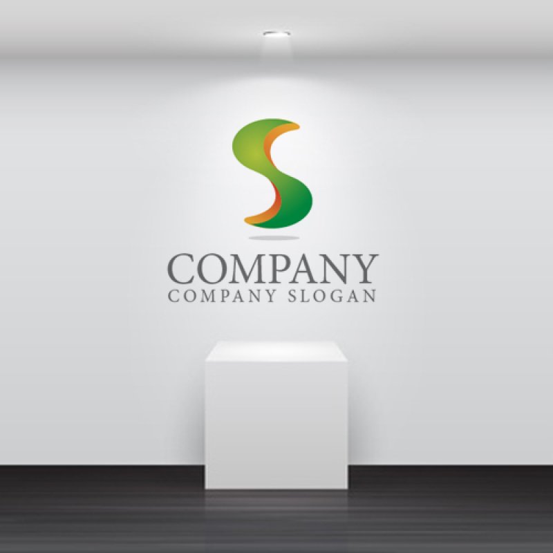 画像2: S・球・曲線・上昇・アルファベットロゴ・マークデザイン1138 (2)