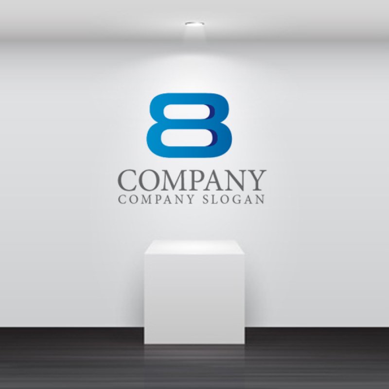 画像2: 8・B・輪・アルファベットロゴ・マークデザイン1161 (2)