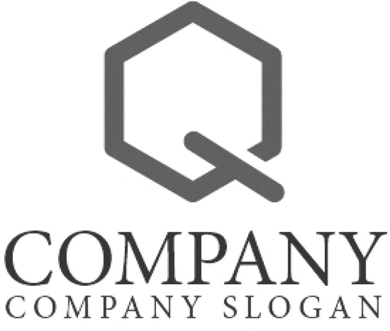 画像4: Q・六角形・箱・アルファベット・ロゴ・マークデザイン1167 (4)