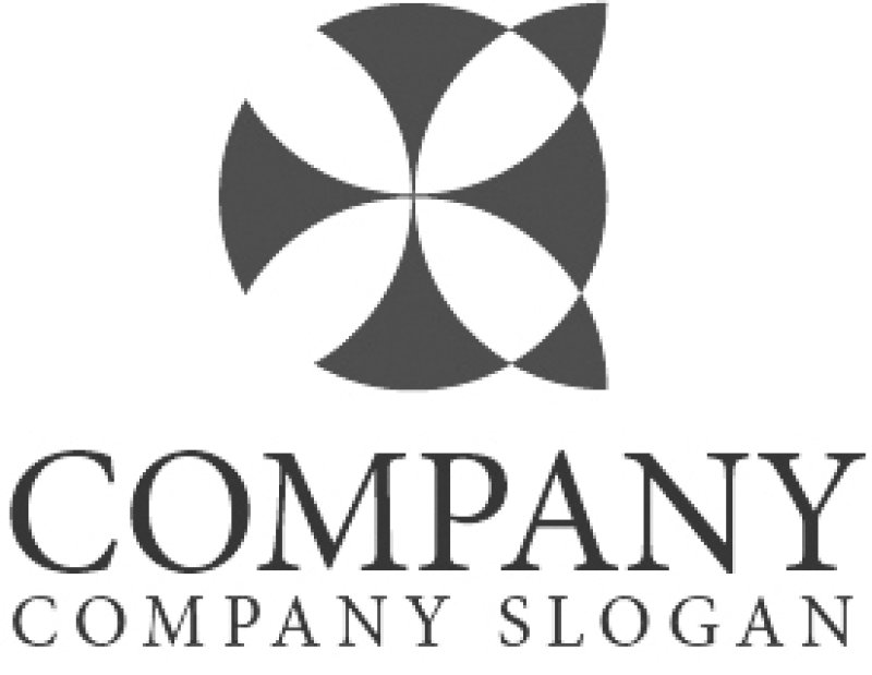 画像4: K・花・輪・アルファベット・ロゴ・マークデザイン1174 (4)