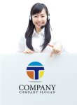 画像3: T・輪・水平線・色・アルファベットロゴ・マークデザイン1180 (3)