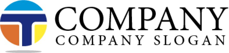 画像5: T・輪・水平線・色・アルファベットロゴ・マークデザイン1180 (5)