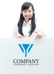 画像3: Y・三角・広がり・アルファベットロゴ・マークデザイン1187 (3)