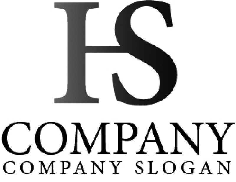 画像4: H・S・アルファベットロゴ・マークデザイン1202 (4)