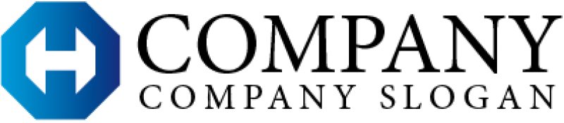 画像5: H・六角形・アルファベットロゴ・マークデザイン1206 (5)