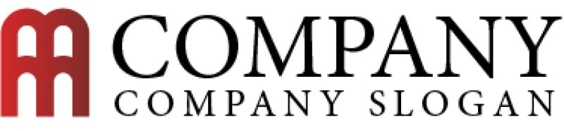 画像5: M・目・上昇・２階・アルファベットロゴ・マークデザイン1210 (5)