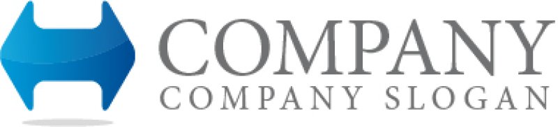 画像2: H・矢印・グラデーション・移動・アルファベットロゴ・マークデザイン1270 (2)