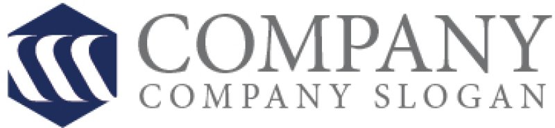 画像5: m・川・連続・六角形・ロゴ・マークデザイン1306 (5)