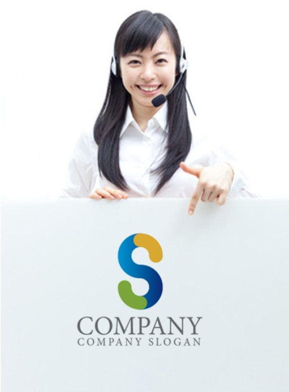 画像3: S・色・線・回転・アルファベット・ロゴ・マークデザイン1321 (3)