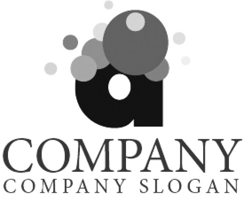 画像4: a・色・泡・アルファベット・ロゴ・マークデザイン1357 (4)