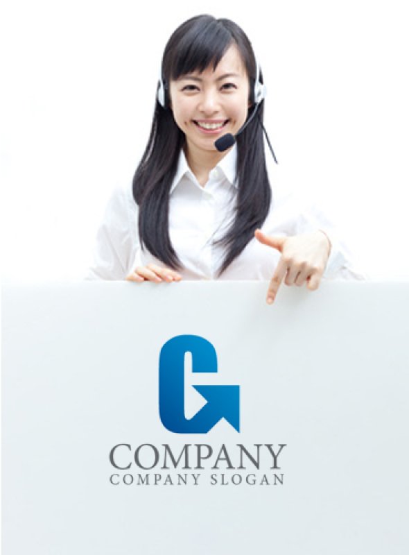 画像3: G・矢印・上昇・ロゴ・マークデザイン1367 (3)