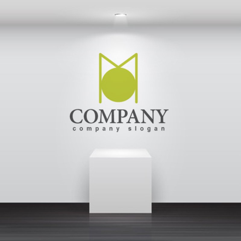 画像2: M・輪・O・アルファベットロゴ・マークデザイン1376 (2)