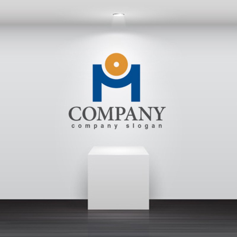 画像2: M・輪・支え・ロゴ・マークデザイン1377 (2)