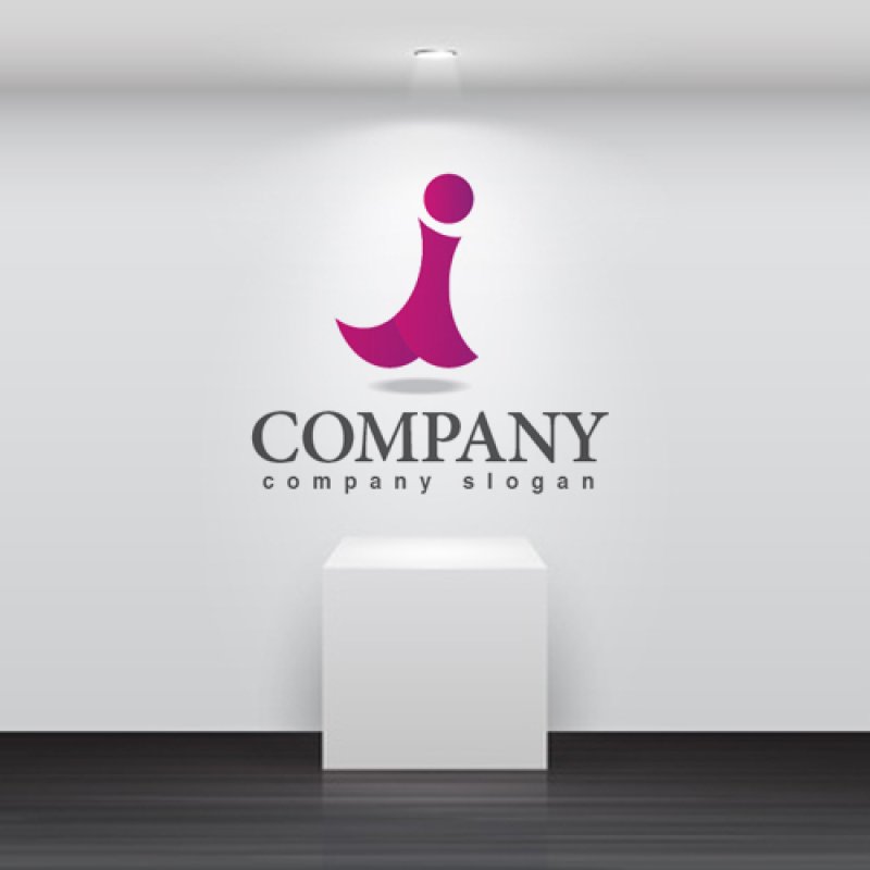 画像2: i・人・成長・上昇・アルファベット・ロゴ・マークデザイン1391 (2)