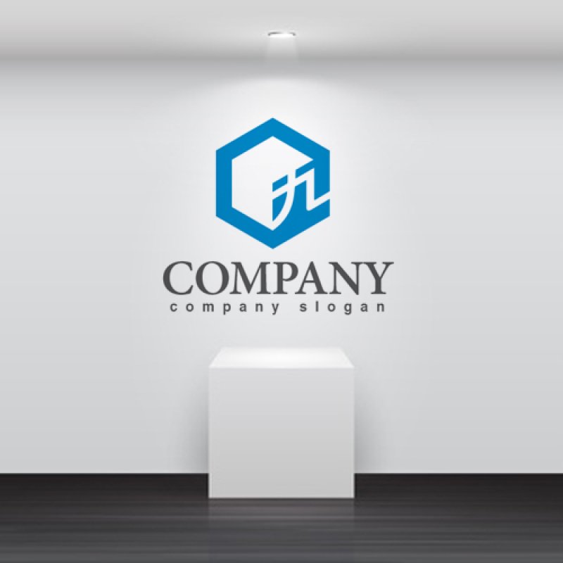 画像2: 九・六角形・箱・ロゴ・マークデザイン1392 (2)