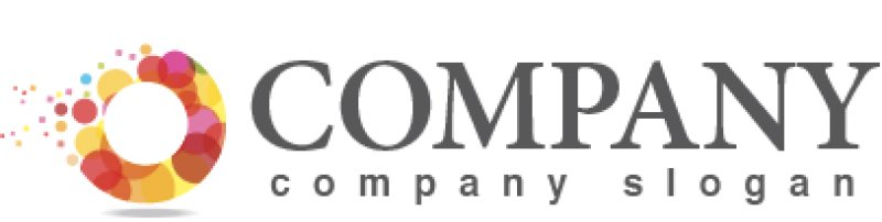 画像5: O・輪・粒・拡散・アルファベット・ロゴ・マークデザイン1395 (5)