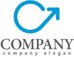 画像1: a・C・矢印・上昇・飛躍・ロゴ・マークデザイン1401 (1)