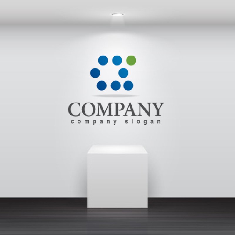 画像2: a・点・前進・グラデーション・ロゴ・マークデザイン1404 (2)