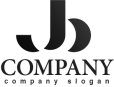 画像4: J・b・曲線・グラデーション・ロゴ・マークデザイン1405 (4)