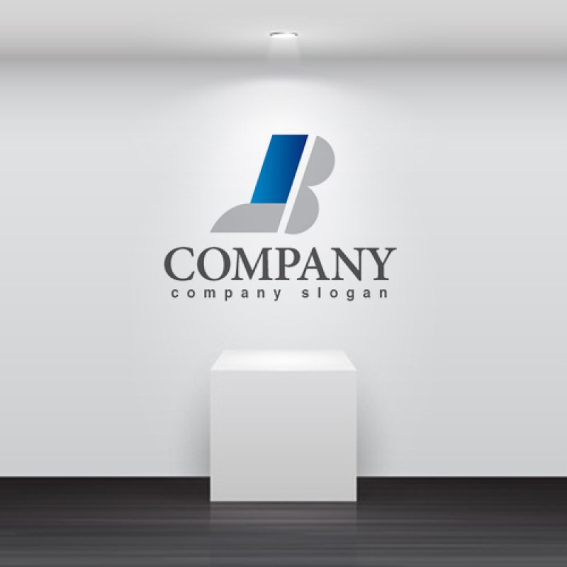 画像2: J・B・移動・半円・グラデーション・ロゴ・マークデザイン1409 (2)