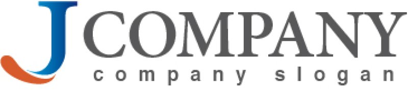 画像5: J・曲線・上昇・アルファベット・ロゴ・マークデザイン1413 (5)