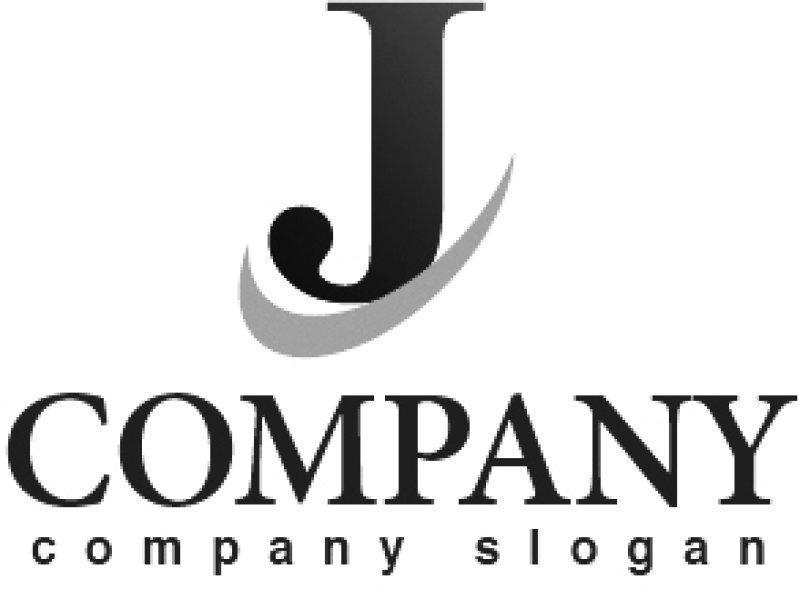 画像4: J・曲線・上昇・U・アルファベット・ロゴ・マークデザイン1416 (4)