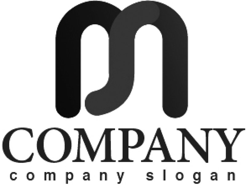 画像4: M・S・曲線・ 波・アルファベット・ロゴ・マークデザイン1420 (4)