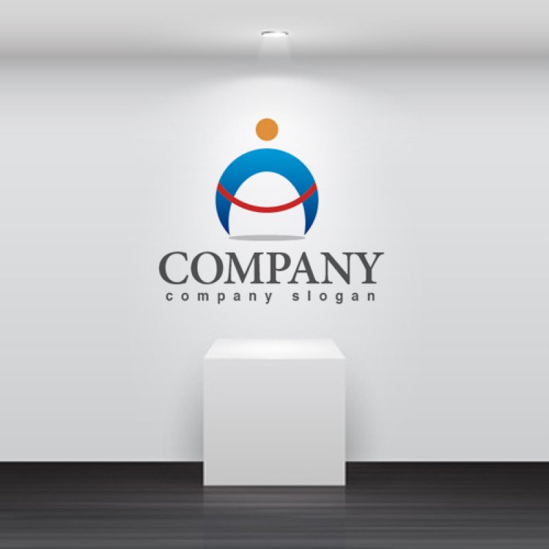 画像2: A・人・横綱・アルファベット・ロゴ・マークデザイン1431 (2)