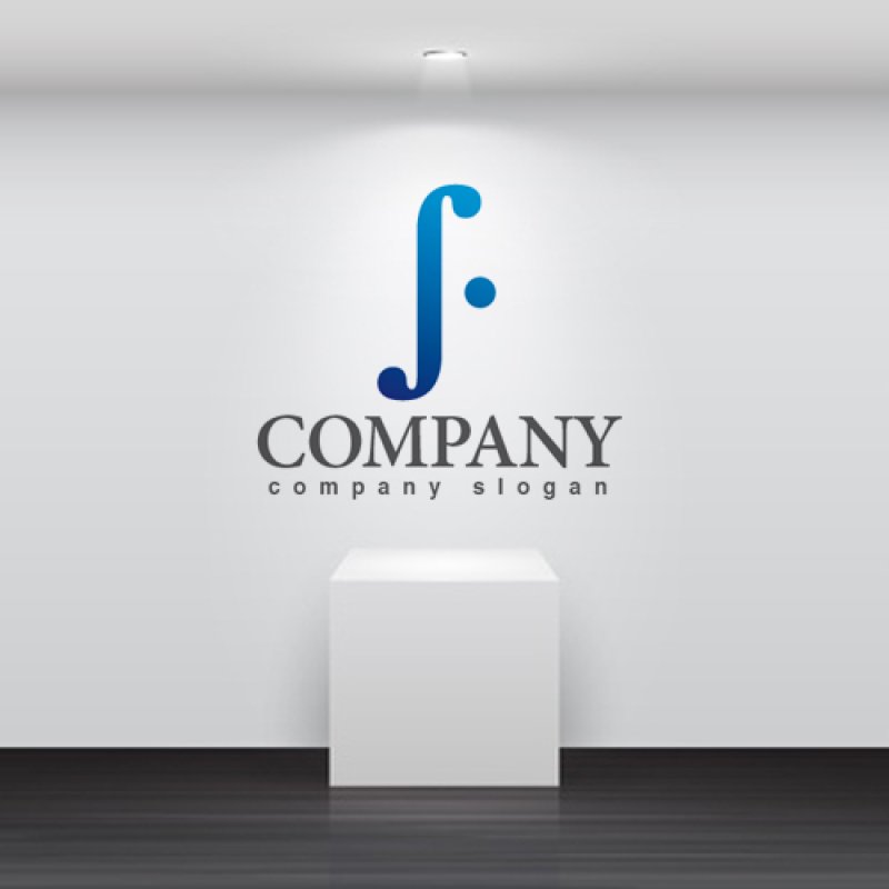 画像2: f・点・水・グラデーション・ロゴ・マークデザイン1439 (2)