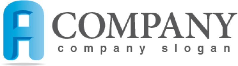 画像5: A・アルファベット・グラデーション・ロゴ・マークデザイン1449 (5)